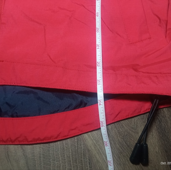 Henry Lloyd Red Fall/Spring Jacket Coat Size Small - Picture 13 of 13